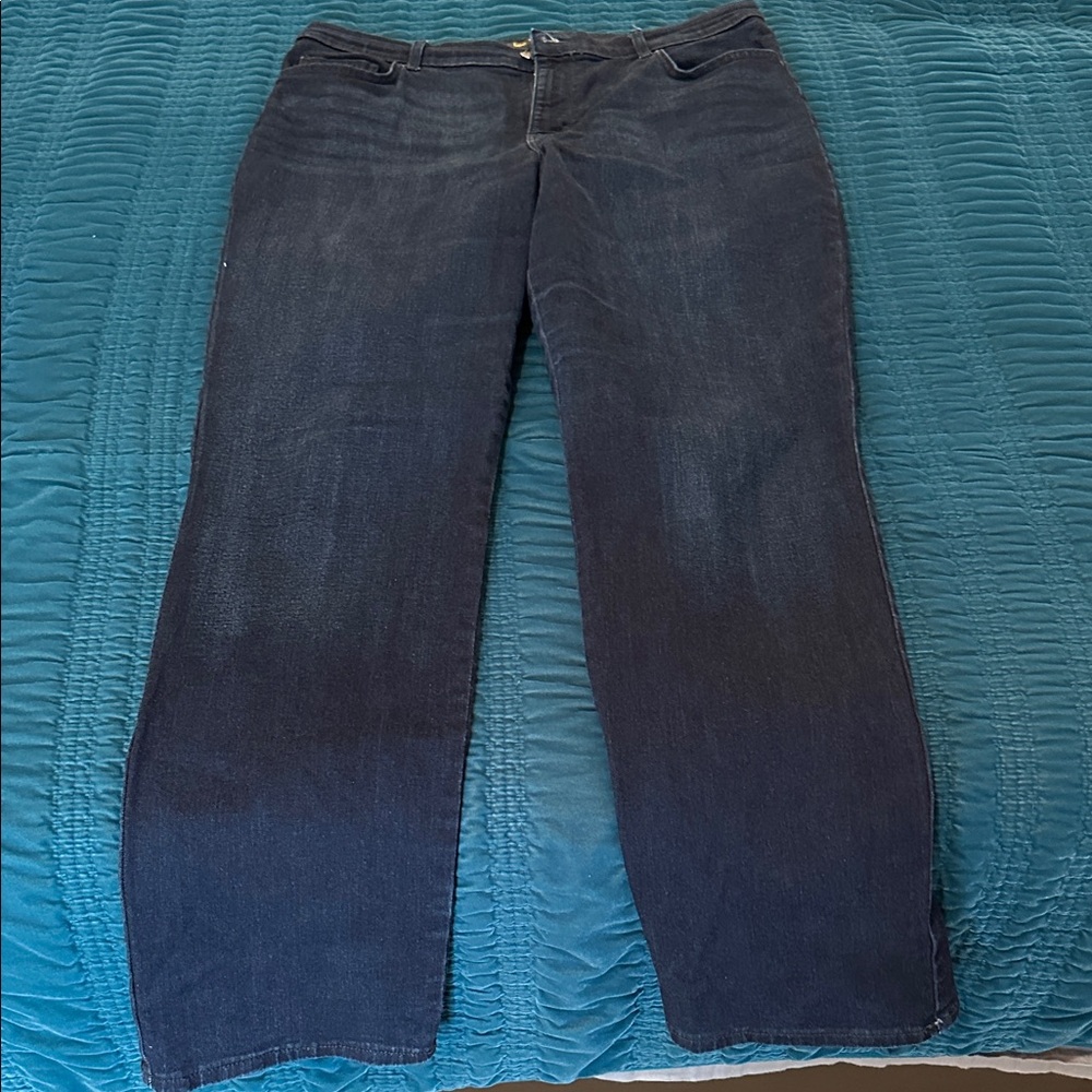 Lee Deep Indigo Straight Leg Jeans
